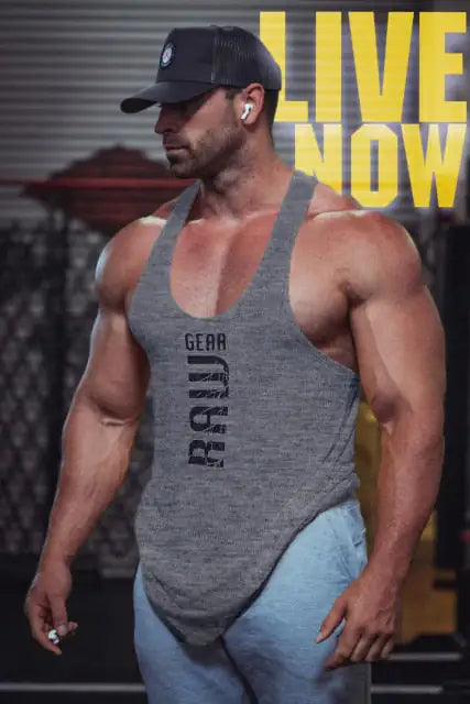 Sleeveless Cotton Gym Tank Tops