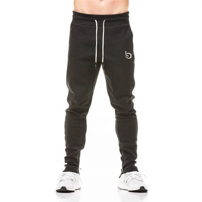 Men's Cotton Jogger Sportswear Pants: Casual Fitness Workout Skinny Sweatpants