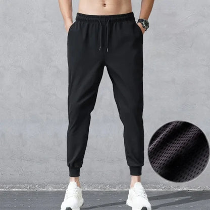 Trousers Adjustable Ankle-Tied